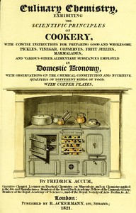 Culinary Chemistry by Friedrich Christian Accum