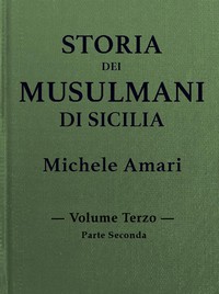 Storia dei musulmani di Sicilia, vol. III, parte II by Michele Amari