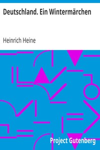 Deutschland. Ein Wintermärchen by Heinrich Heine