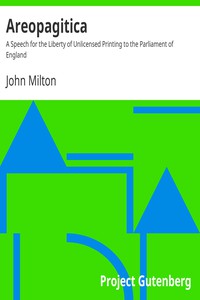 Areopagitica by John Milton