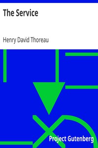 The Service by Henry David Thoreau