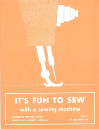 It's Fun to Sew with a Sewing Machine by Hildegarde Struefert