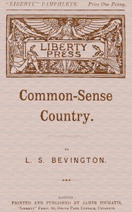 Common-Sense Country by L. S. Bevington