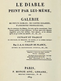 Le diable peint par lui-même by J.-A.-S. Collin de Plancy