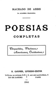 Poesias Completas by Machado de Assis