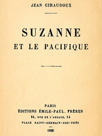 Suzanne et le Pacifique by Jean Giraudoux