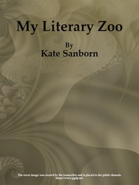 My Literary Zoo by Kate Sanborn