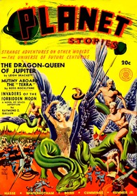 The Dragon-Queen of Jupiter by Leigh Brackett