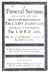 A Funeral Sermon Preach'd on the Decease of the Right Honourable the Lady