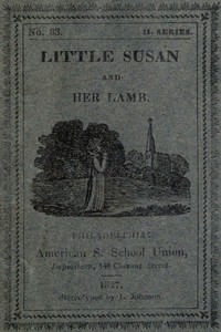 Little Susan and her lamb by American Sunday-School Union