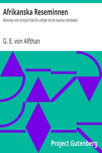 Afrikanska Reseminnen by G. E. von Alfthan