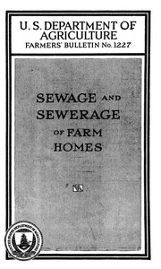 Sewage and sewerage of farm homes [1928] by George M. Warren