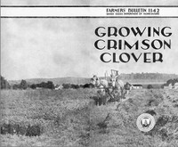 Growing Crimson Clover by Leonard Wheeler Kephart