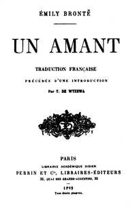 Un amant by Emily Brontë