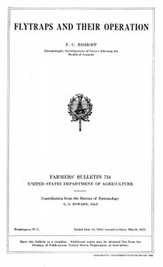 Flytraps and Their Operation [1921] by F. C. Bishopp