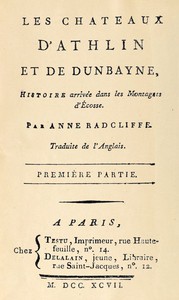 Les châteaux d'Athlin et de Dunbayne (1/2), Histoire arrivée dans les Montagnes