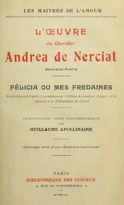 L'oeuvre du chevalier Andrea de Nerciat (2/2) by Andréa de Nerciat