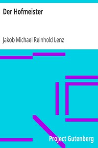 Der Hofmeister by Jakob Michael Reinhold Lenz