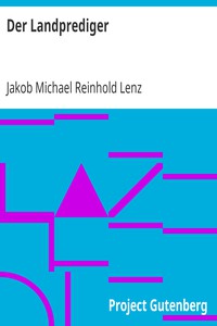 Der Landprediger by Jakob Michael Reinhold Lenz