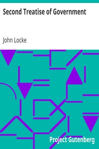 Second Treatise of Government by John Locke