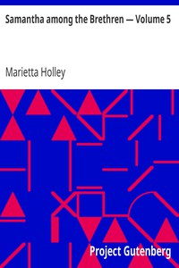 Samantha among the Brethren — Volume 5 by Marietta Holley