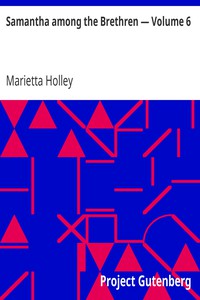 Samantha among the Brethren — Volume 6 by Marietta Holley