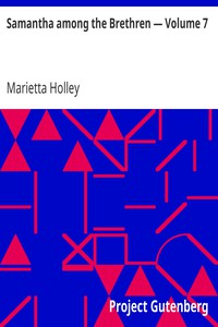 Samantha among the Brethren — Volume 7 by Marietta Holley