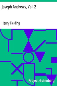 Joseph Andrews, Vol. 2 by Henry Fielding