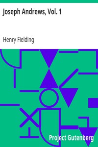 Joseph Andrews, Vol. 1 by Henry Fielding