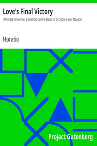 Love's Final Victory by Horatio