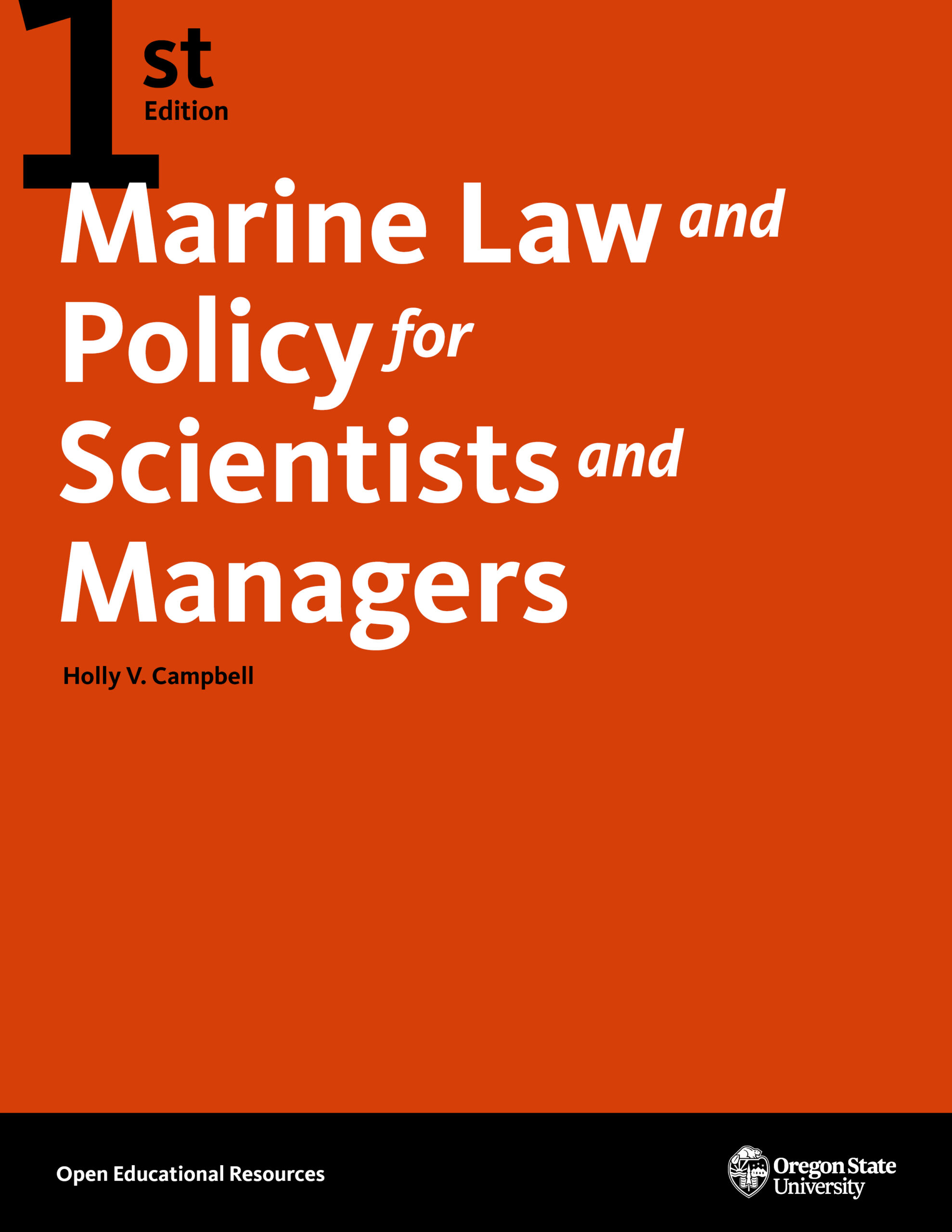 Marine Law and Policy for Scientists and Managers