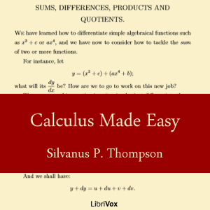 Calculus Made Easy