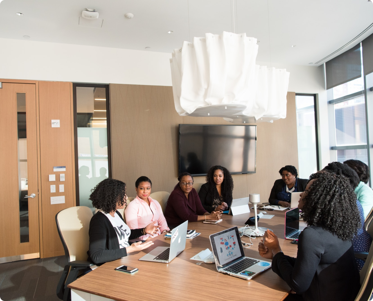 Staff Having A Meeting