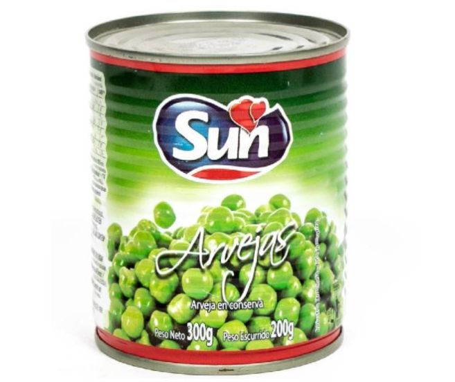 Arveja en lata x 300 grs. 