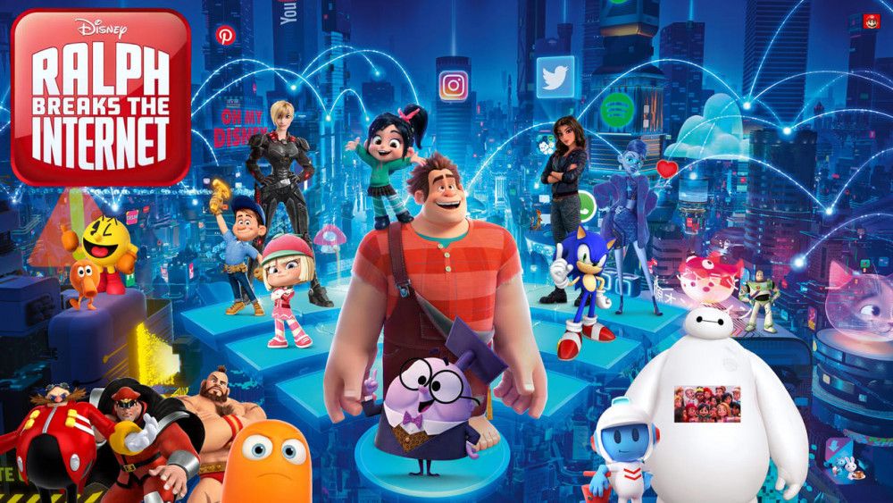 Ralph rompe internet.Una buena película para toda la familia.