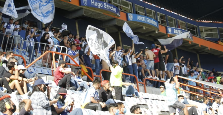 PELEA PACHUCA VS RAYADOS