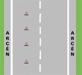 Un vehículo que circula por un carril adicional, ¿está obligado a llevar algún tipo de alumbrado?