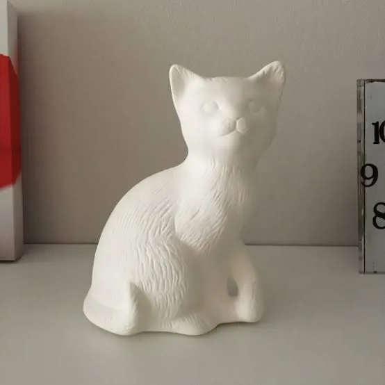 Figura Decorativa De Cerámica Texturizada