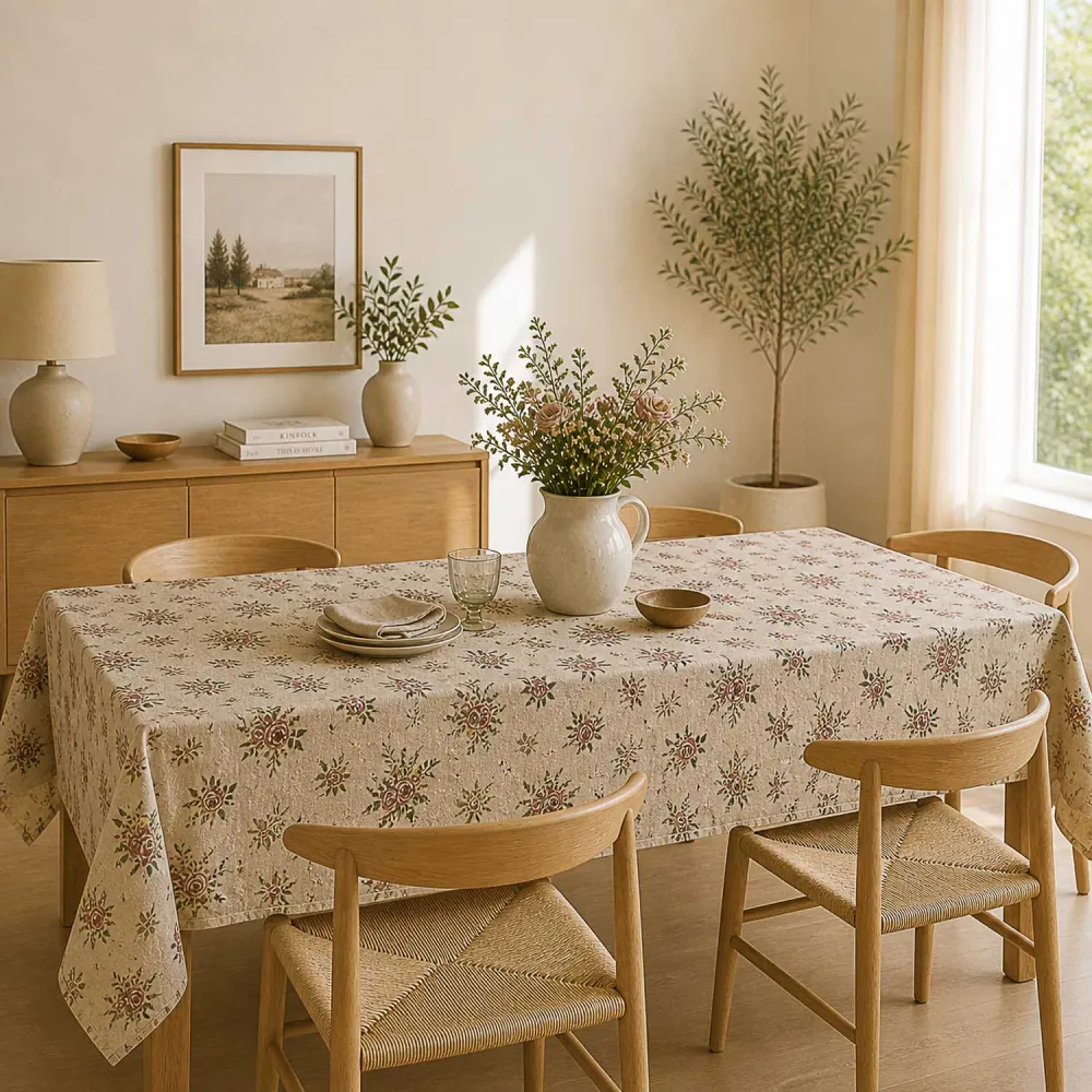 Mantel Estampada Floral