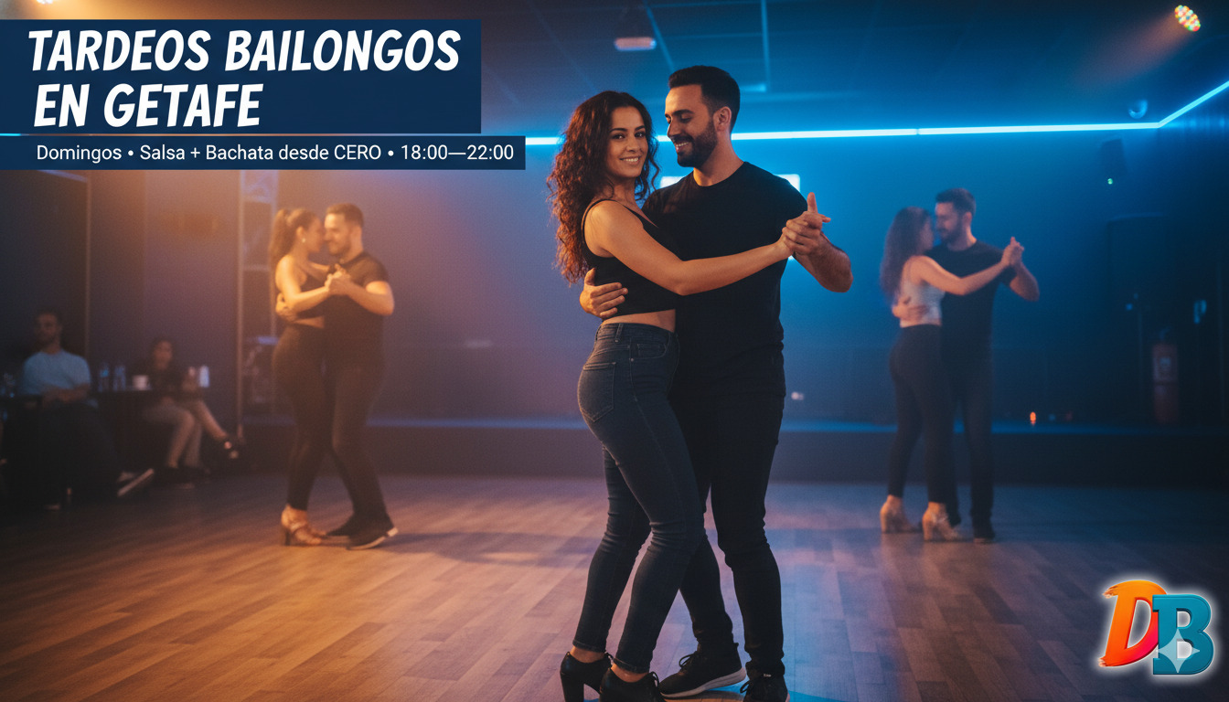 Tardeo en Getafe: salsa y bachata los domingos