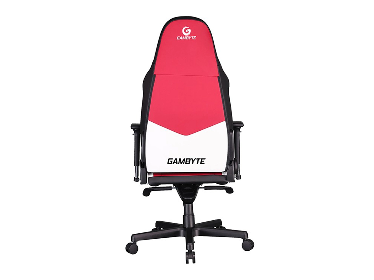 SILLA GAMBYTE PREMIUM ( VG01- 19- GBE ) GAMING | ROJA C/ BLANCO+NEGRO vista 3