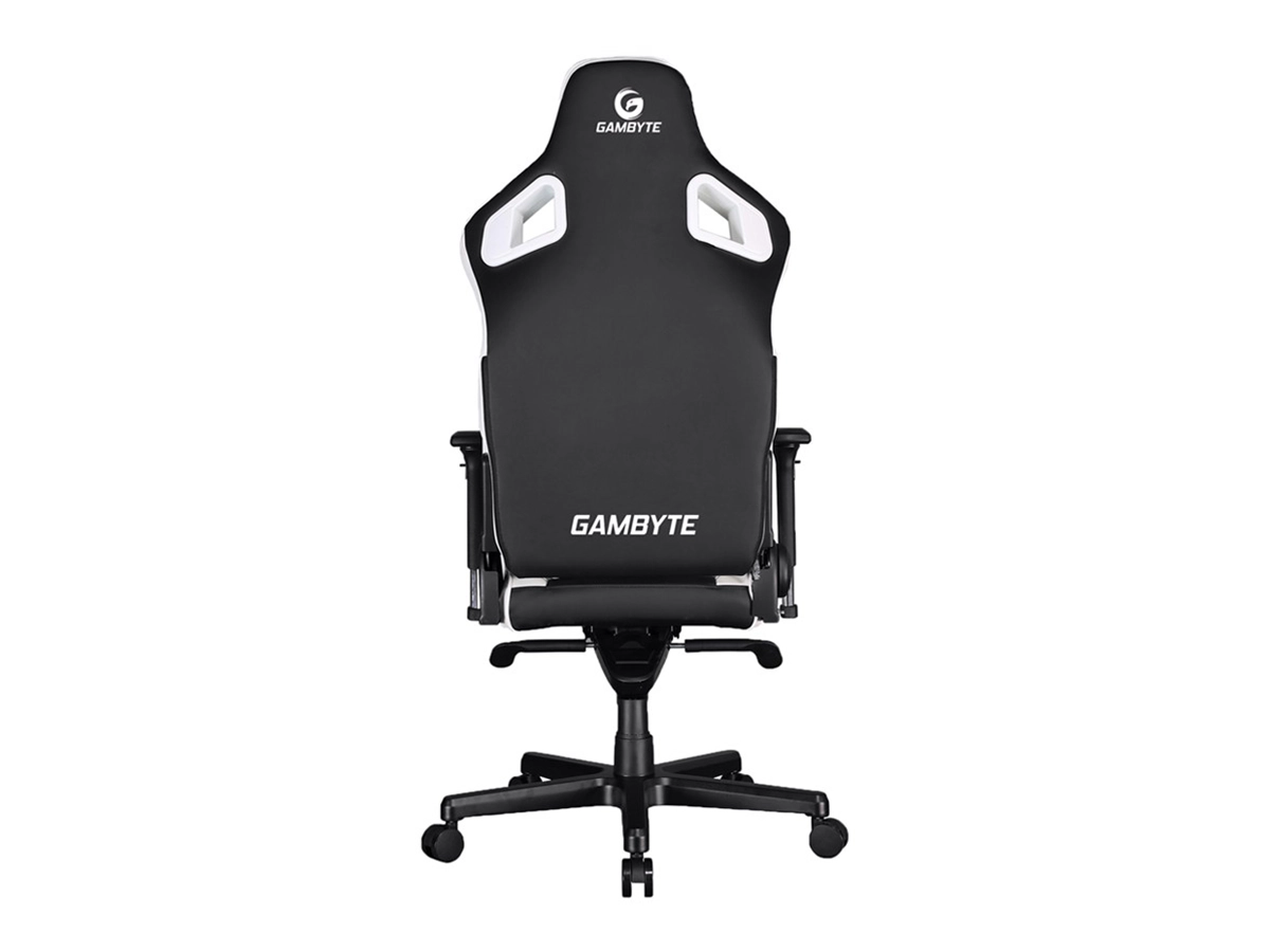 SILLA GAMBYTE PREMIUM ( VC03- 09- GBE ) GAMING | NEGRO C/ BLANCO vista 3
