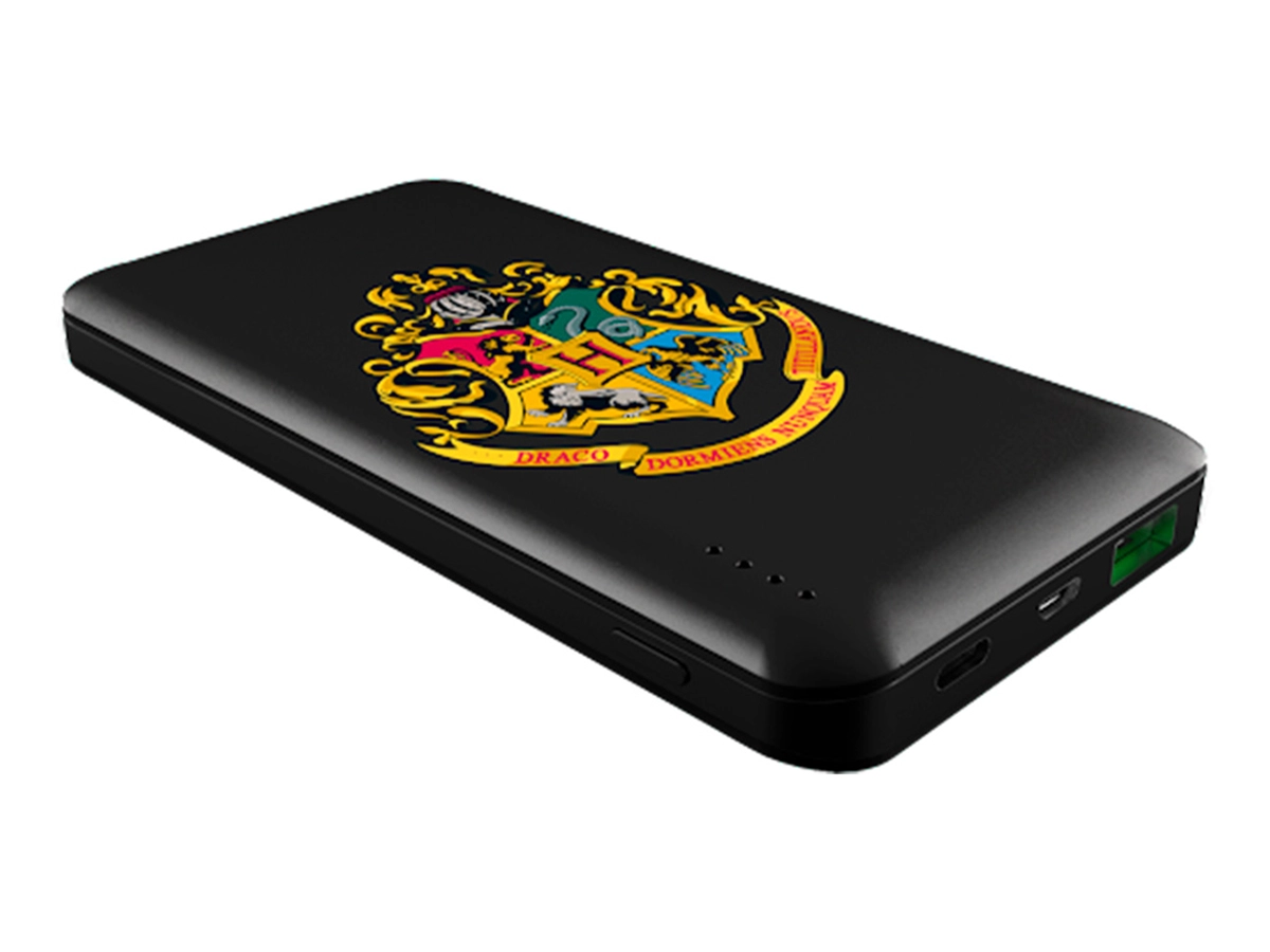 BATERIA EMTEC POWER BANK PORTABLE, HARRY POTTER HOGWARTS 1 PUERTO USB-A, 1 PUERTO USB-C, 1 PUERTO MICRO USB, BATERIA 10000MAH, NEGRO (ECCHA5U800HP05) vista 2
