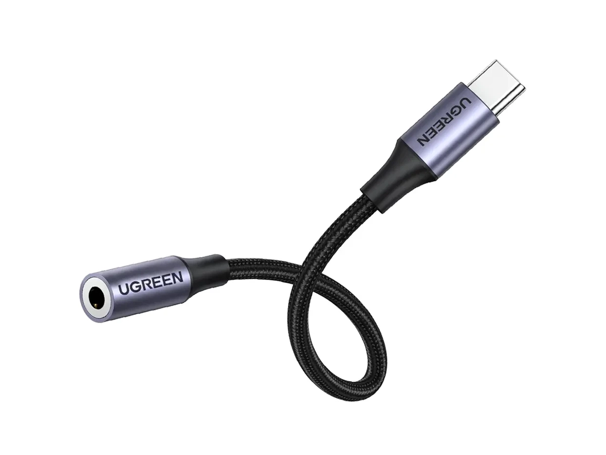 ADAPTADOR DE AUDIO GENERICO USB TYPE C MACHO -- A -- JACK HEMBRA 3.5MM vista 2