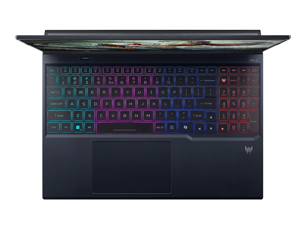 LAPTOP ACER ULTRA 9 275HX PREDATOR HELIOS NEO 16 AI PHN16-73-95B8 (NH.U0UAA.002) RAM 16GB, SSD 1TB, RTX 5070TI 12GB, 16 WQXGA 240HZ, WIN11, BLACK vista 4