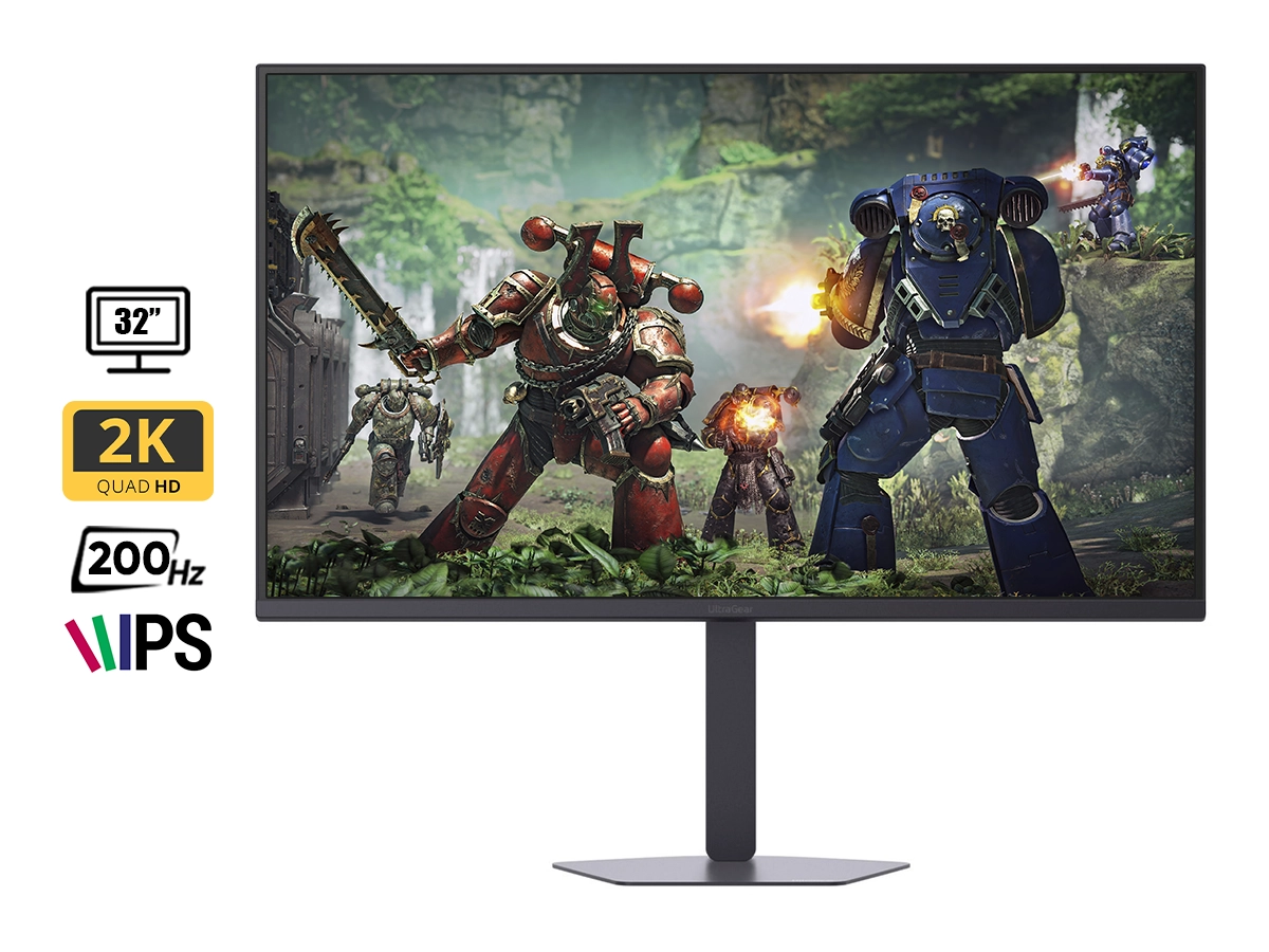 MONITOR LG 32 PULGADAS 32G620 (32G620 ) GAMING 200HZ IPS, 1MS, QHD, 2 HDMI, 1 DISPLAYPORT vista 2