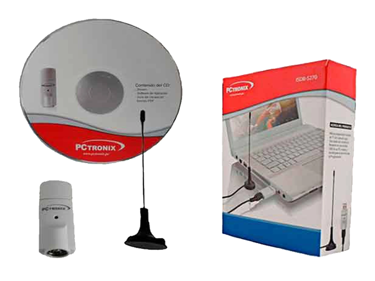 USB TV PCTRONIX ISDB-T ( ISDB-S270 ) C/ ANTENA | DIGITAL vista 2