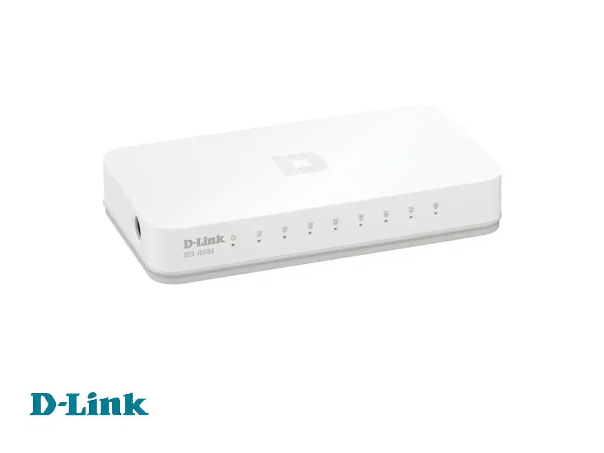 SWITCH D-LINK 8 PUERTOS ( DES-1008C ) 10/100 MBPS vista 3