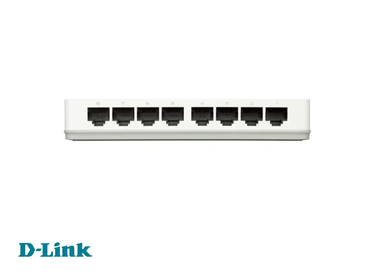 SWITCH D-LINK 8 PUERTOS ( DES-1008C ) 10/100 MBPS vista 4