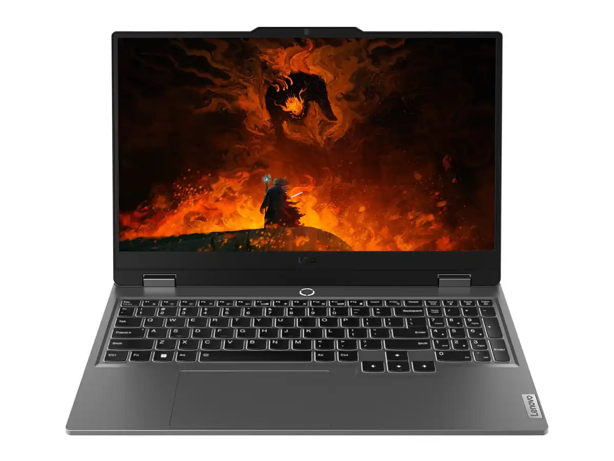 LAPTOP LENOVO CORE I5 12450HX LOQ 15IAX9 (83GS006WLM) RAM 8GB, SSD 512GB, RTX 3050 6GB, PANTALLA 15.6 FHD 144HZ IPS, FREEDOS, LUNA GREY, ESP